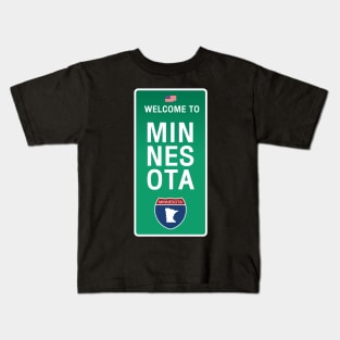 Welcome to Minnesota Kids T-Shirt